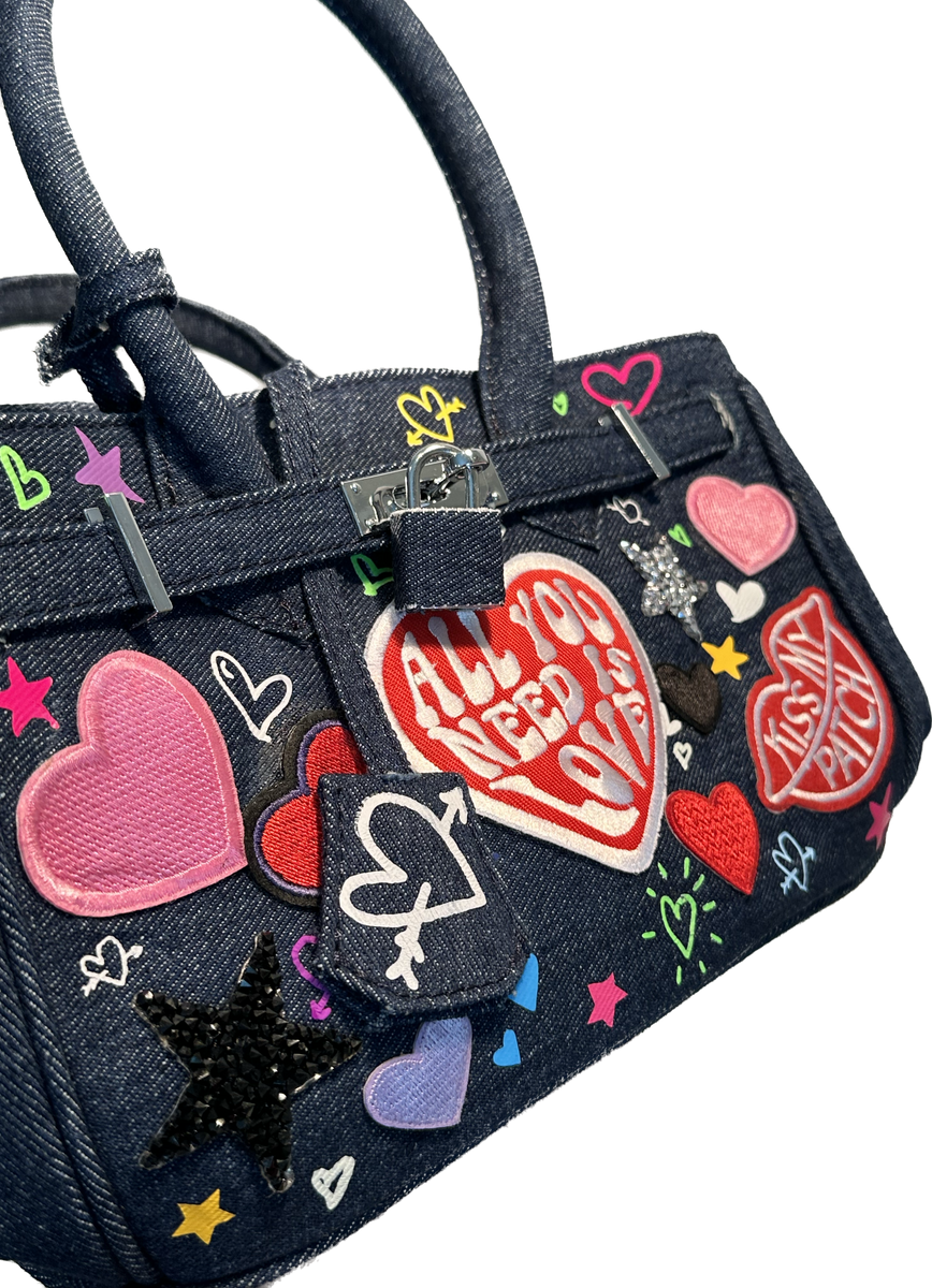 Patch Bag- All You Need Is Love with color changing extras! – CALIFO  Beverly Hills